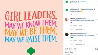 The Girl Scouts Post, Delete Tweet Congratulating Amy Coney Barrett For Her Groundbreaking New Role Oppressing Women